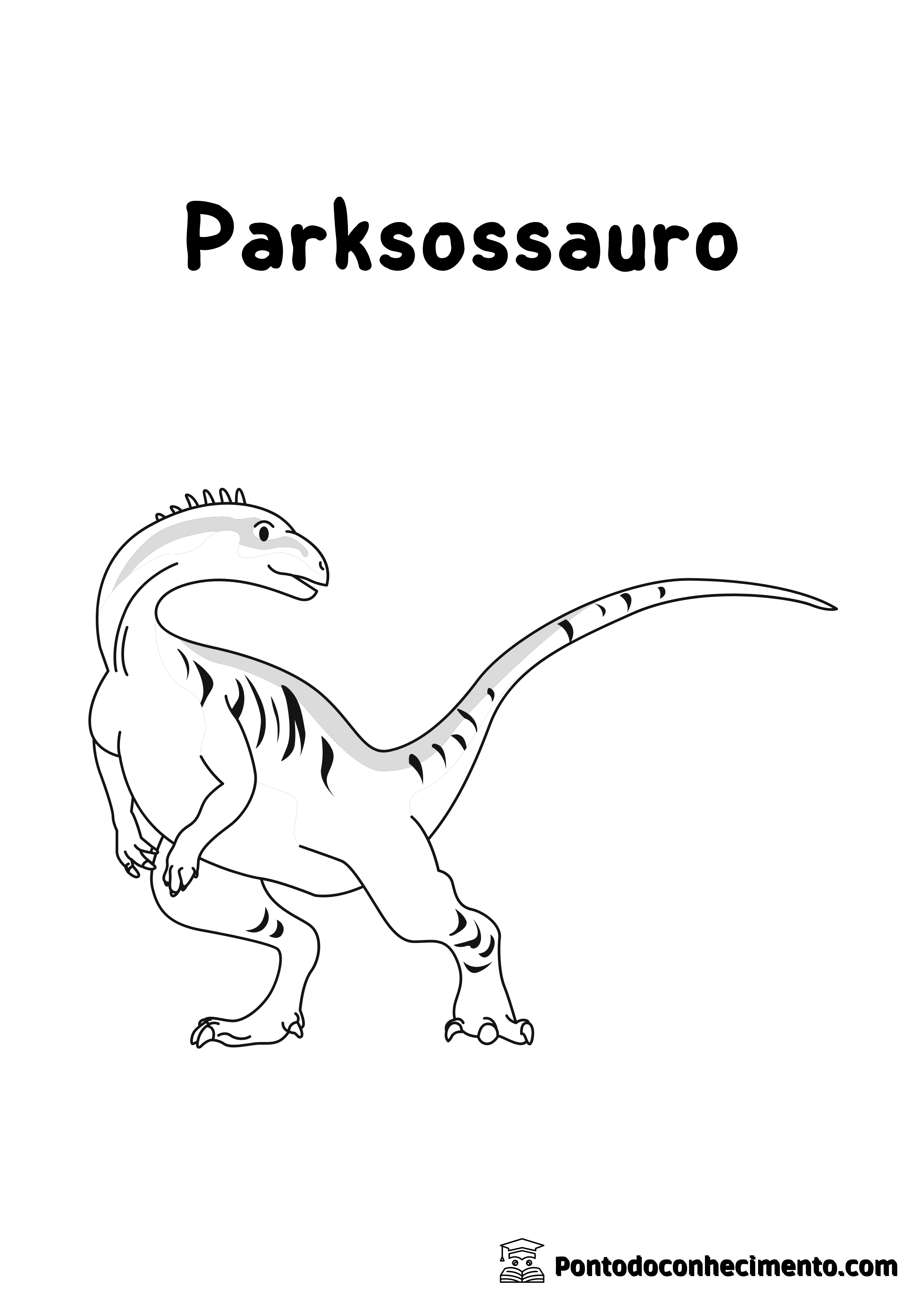 Desenhos para colorir Dinossauros 6