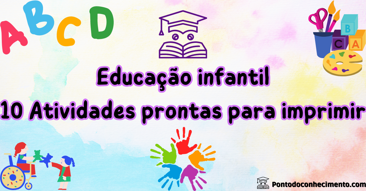 Atividades para ligar educação infantil para imprimir como faço