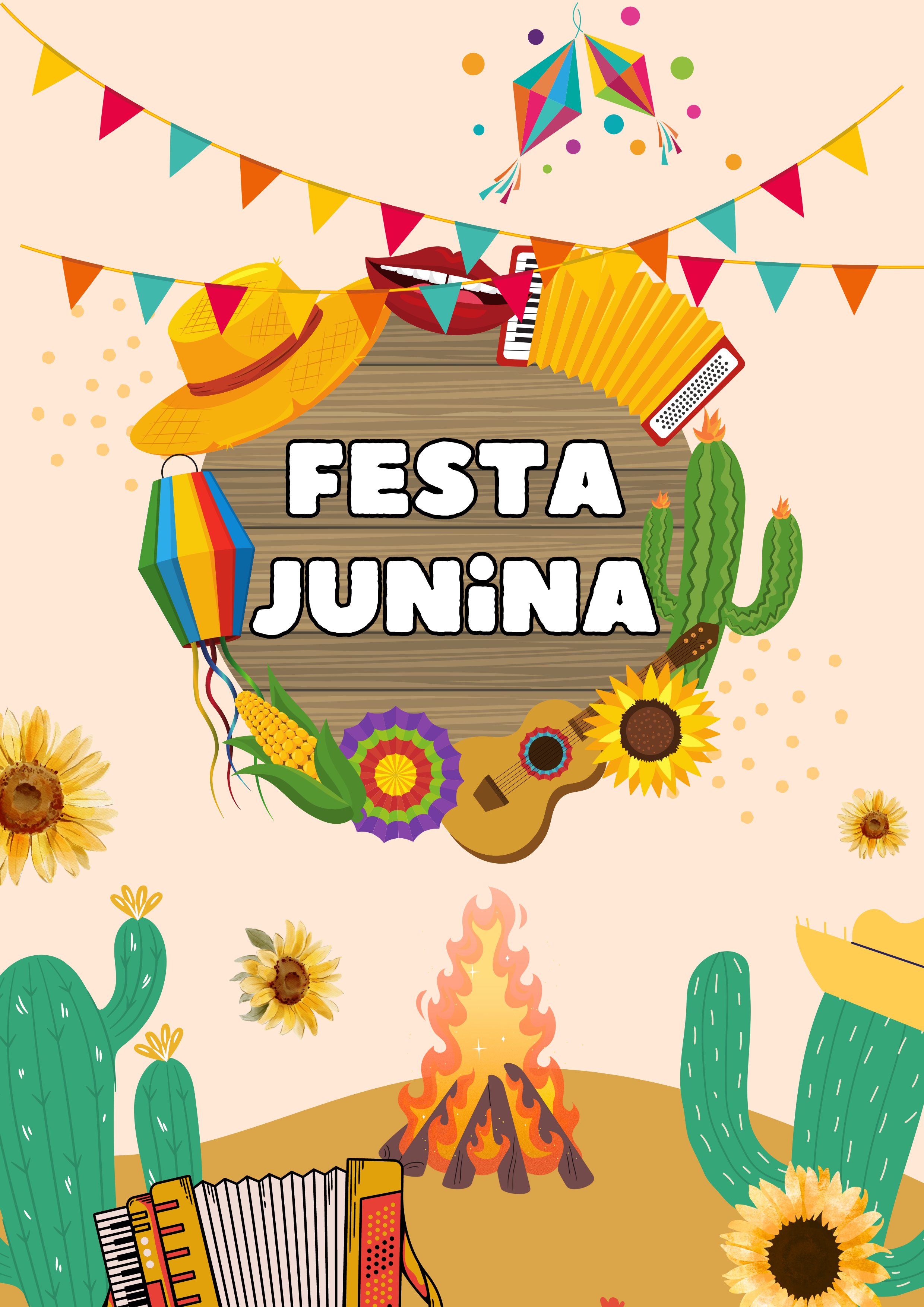 COMIDAS TÍPICAS DE FESTAS JUNINAS - Educação Infantil. 