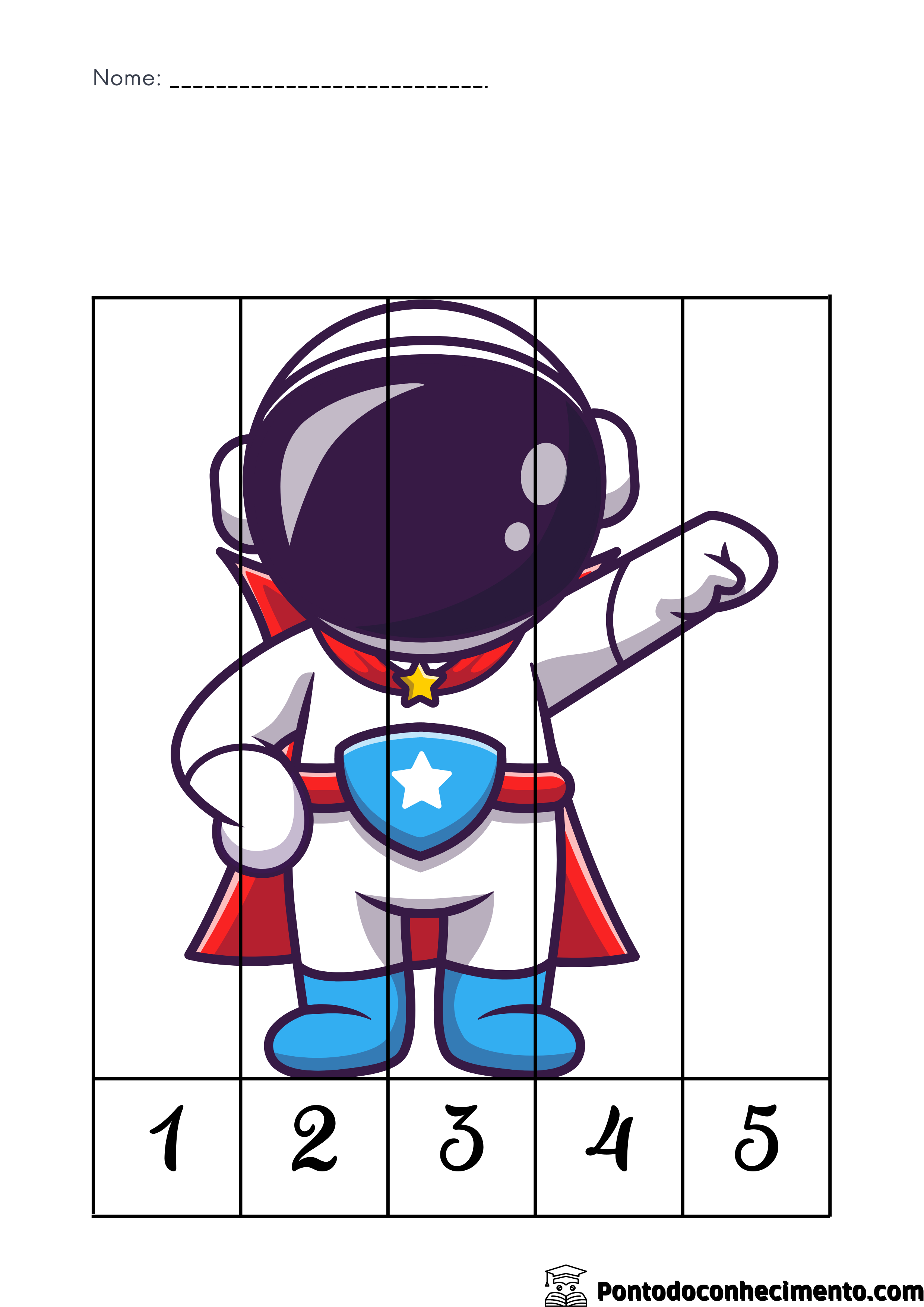 Quebra-cabeça infantil Super-Heróis 8