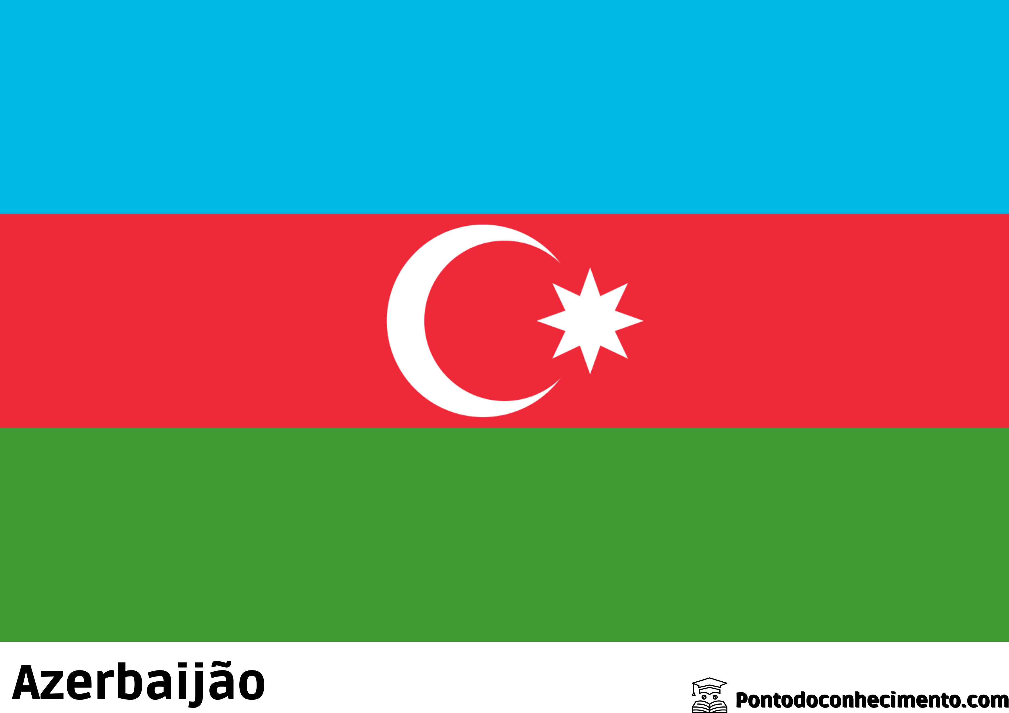 Bandeira Azerbaijão