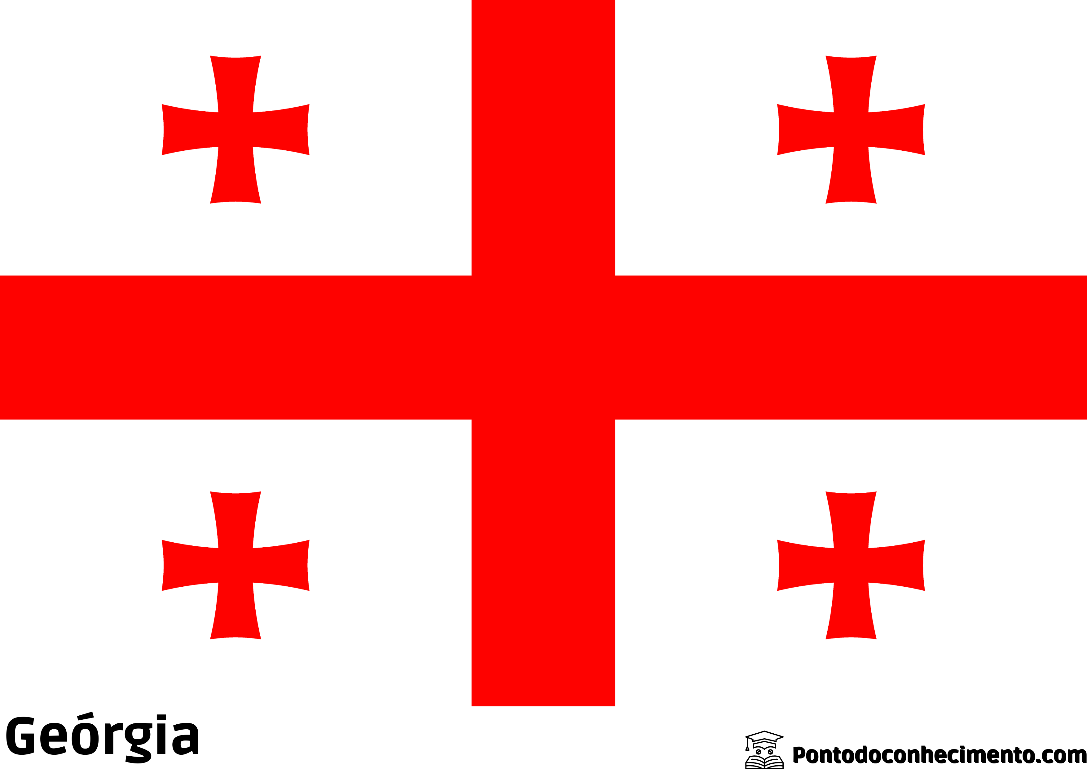 Bandeira da Geórgia