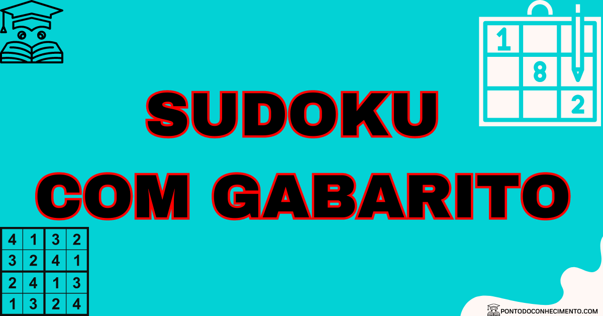 Sudoku para imprimir - Ponto do Conhecimento