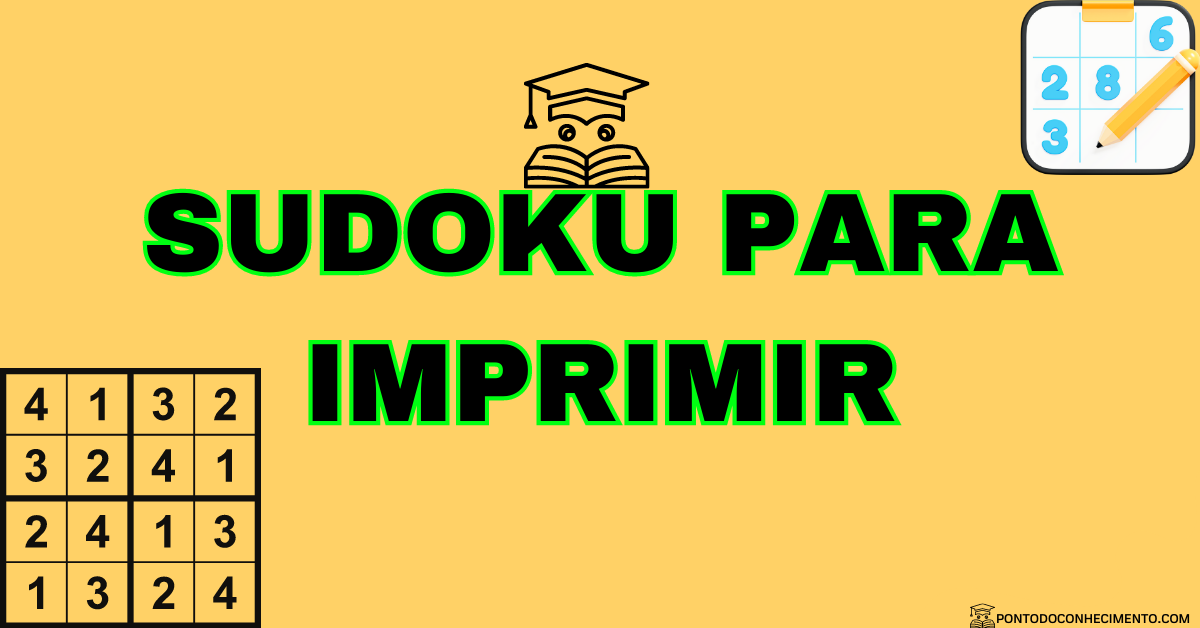 Passatempo Matemático Sudoku Para Imprimir. Jogo Nº 140.