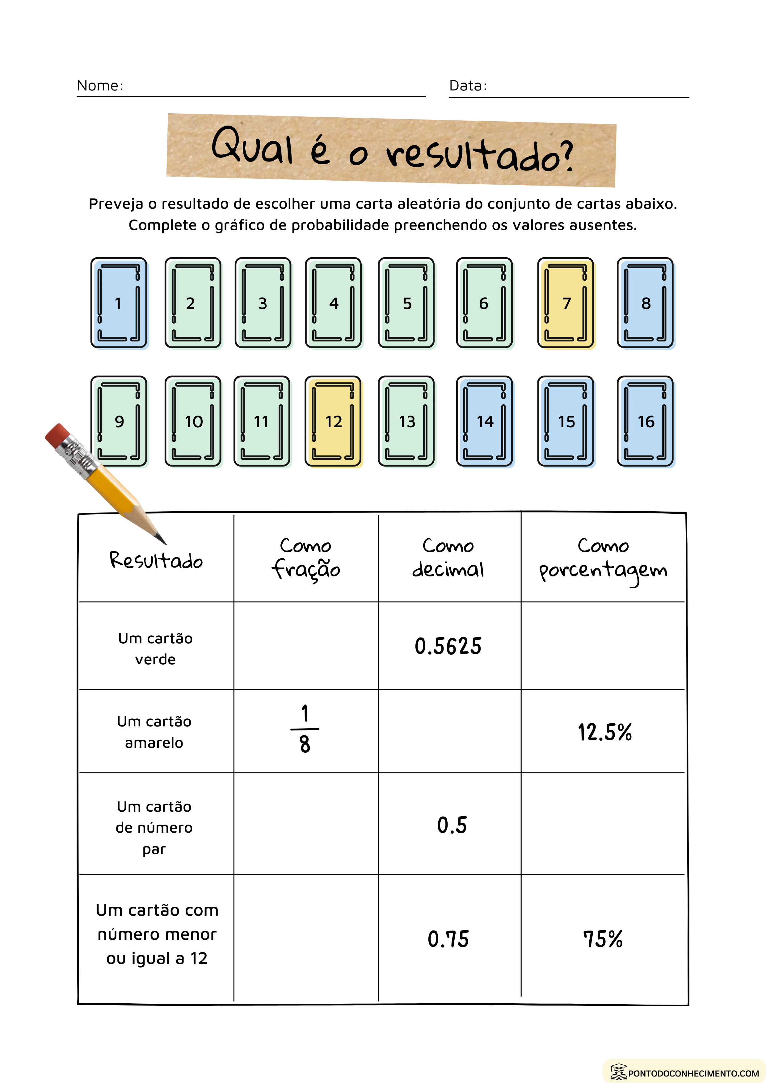 HORA DA TAREFA, FRAÇÃO, PORCENTAGEM, MULTIPLICAÇÃO