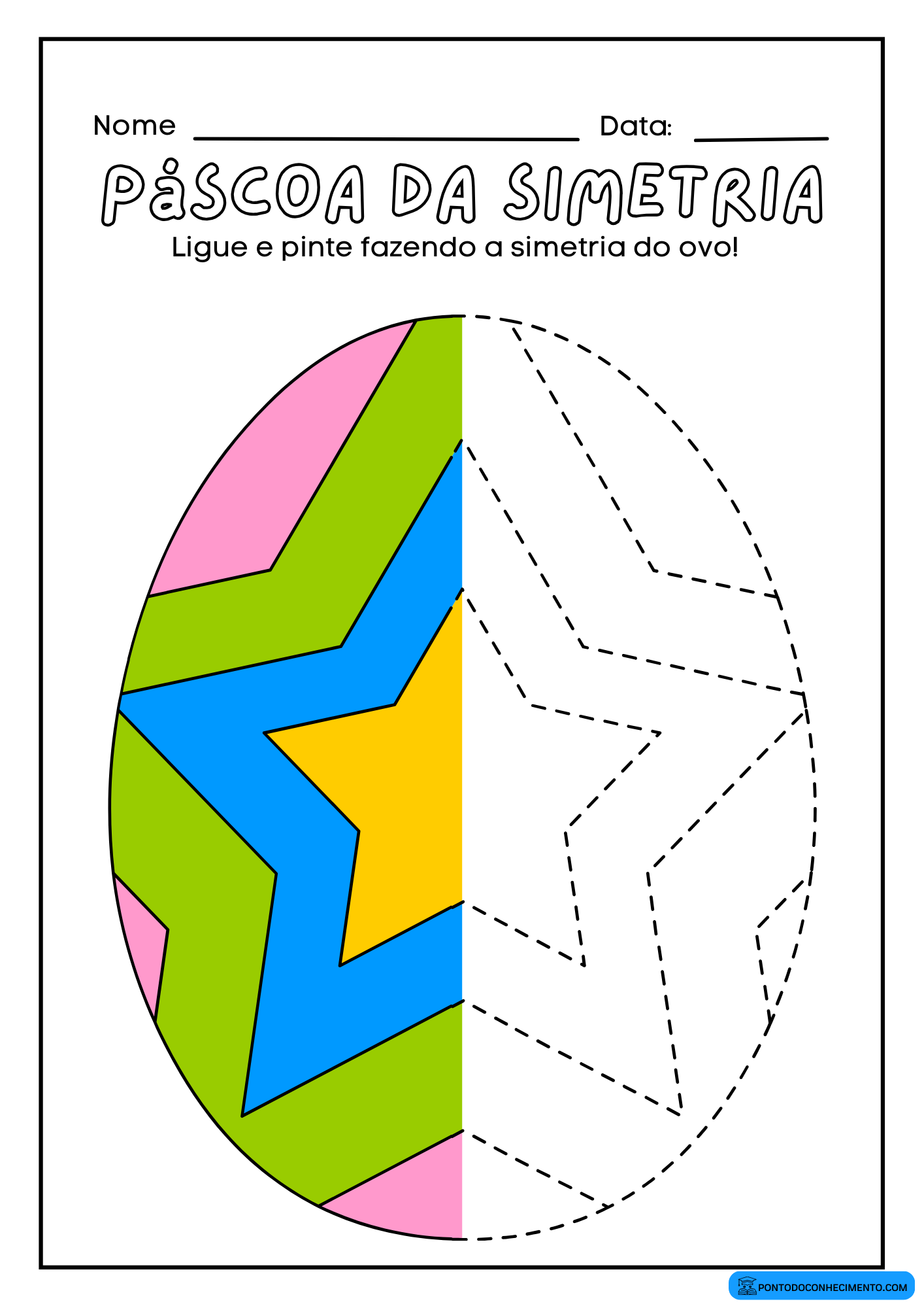 Especial Páscoa - Atividades P/B de Matemática