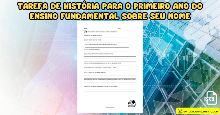 Arquivo de Ferramenta de ensino de História para o primeiro ano do