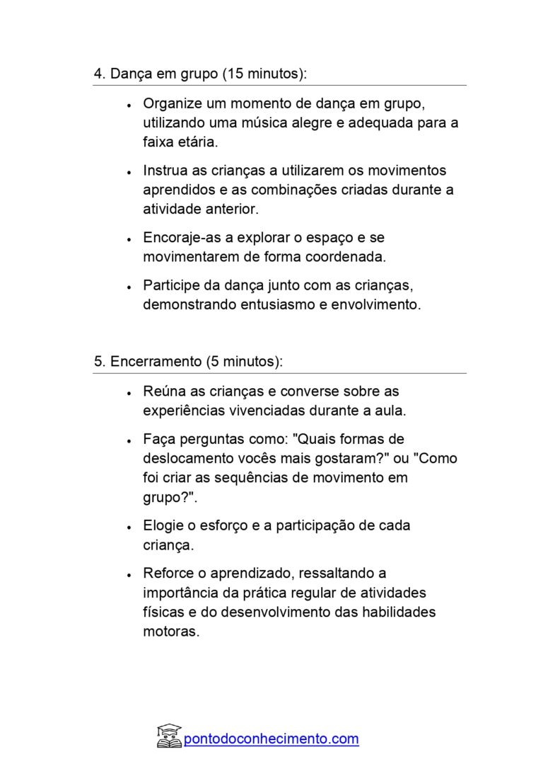 Desenvolvendo A Habilidade EI02CG03 Explorar Formas De Deslocamento No ...