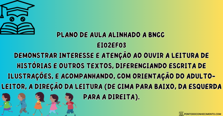 Acolhimento na educação infantil plano de aula da BNCC - Ponto do ...