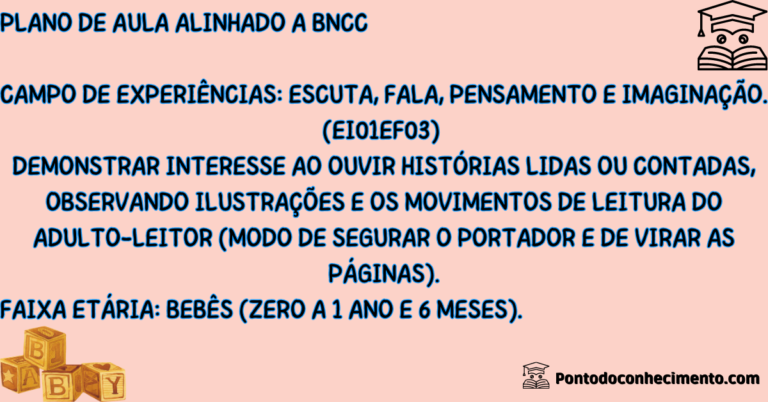 Acolhimento na educação infantil plano de aula da BNCC - Ponto do ...