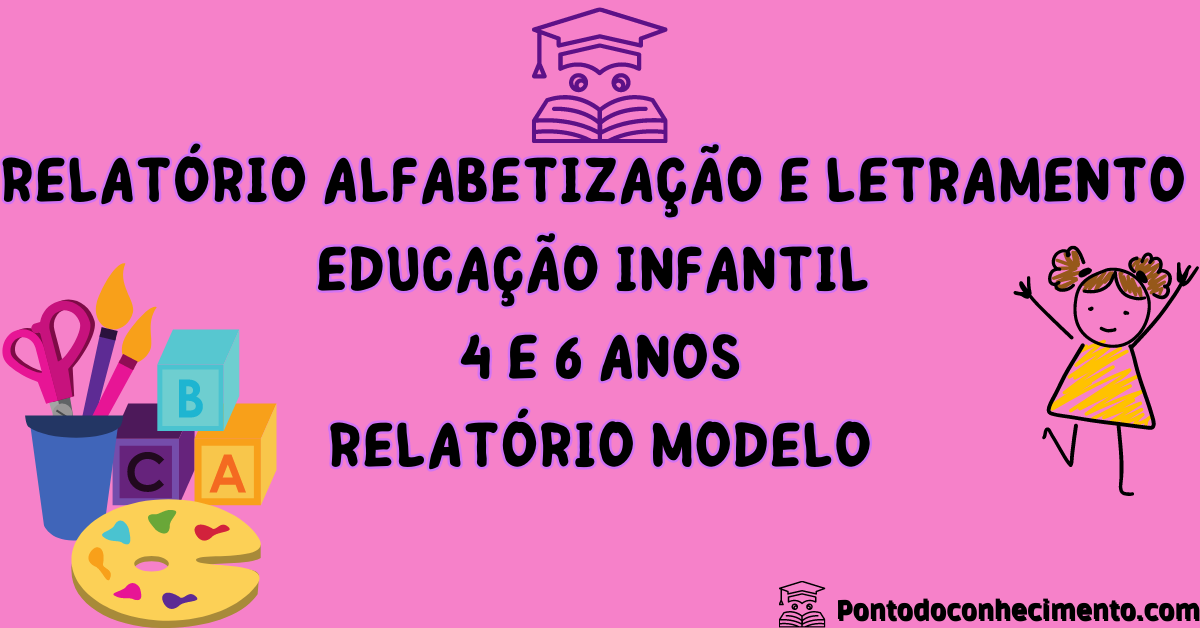 Você está visualizando atualmente Relatório alfabetização e letramento educação infantil 4 e 6 anos: Relatório modelo