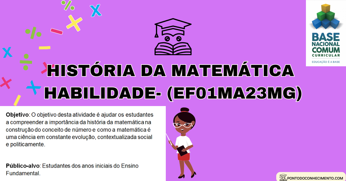 Você está visualizando atualmente HISTÓRIA DA MATEMÁTICA HABILIDADE EF01MA23MG