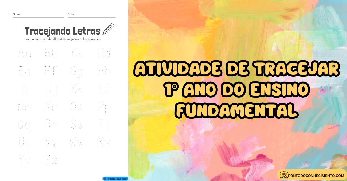 Você está visualizando atualmente Atividade de tracejar 1º ano do ensino fundamental