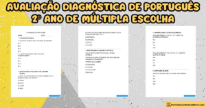Leia mais sobre o artigo Avaliação diagnóstica de português 2º ano de múltipla escolha