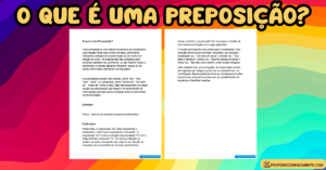 Leia mais sobre o artigo O que é uma Preposição?