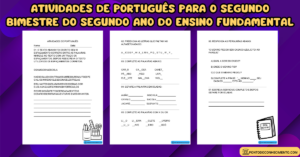 Leia mais sobre o artigo Atividades de português para o segundo bimestre do segundo ano do ensino fundamental