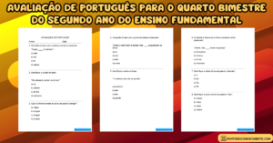 Leia mais sobre o artigo Avaliação de português para o quarto bimestre do segundo ano do ensino fundamental