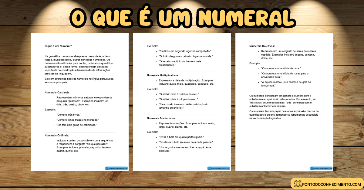 Você está visualizando atualmente O que é um Numeral