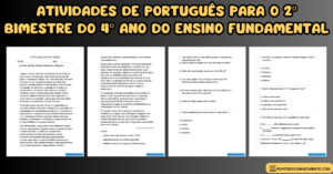 Leia mais sobre o artigo Atividades de português para o 2º bimestre do 4º ano do ensino fundamental