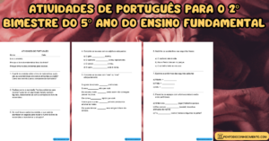 Leia mais sobre o artigo Atividades de português para o 2º bimestre do 5º ano do ensino fundamental