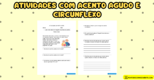 Leia mais sobre o artigo Atividades com acento agudo e circunflexo