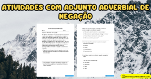 Leia mais sobre o artigo Atividades com adjunto adverbial de negação