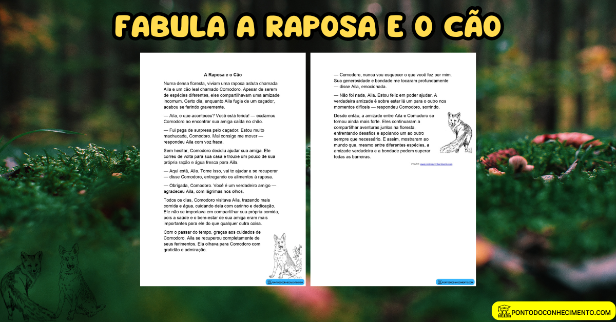 Você está visualizando atualmente Fábula A Raposa e o Cão