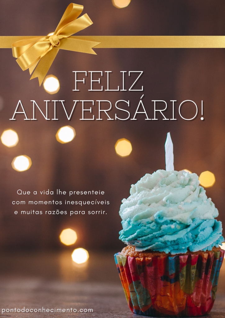 Cartões de aniversário - Ponto do Conhecimento