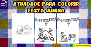 Leia mais sobre o artigo Atividade de festa junina para colorir