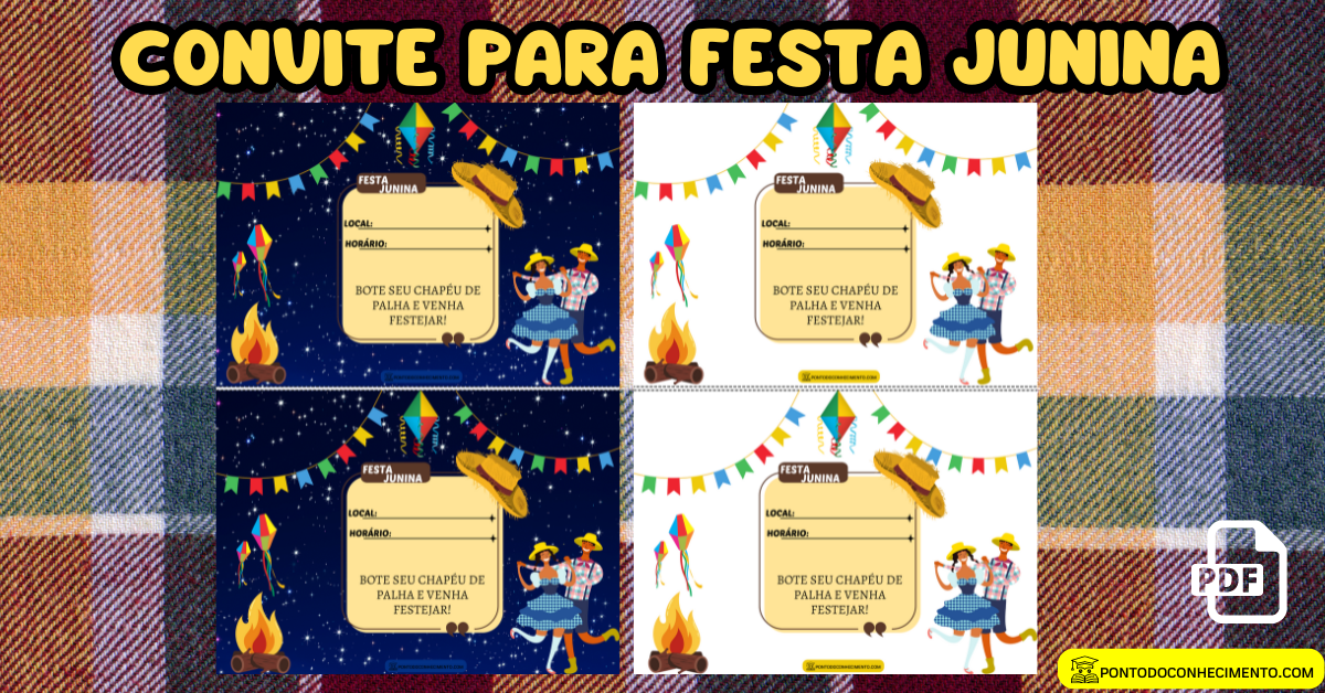 Você está visualizando atualmente Convite para festa junina