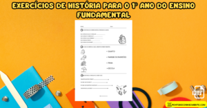 Leia mais sobre o artigo Exercícios de história para o 1º ano do ensino fundamental