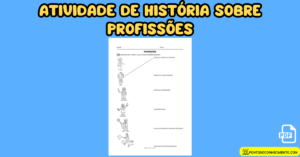 Leia mais sobre o artigo Atividade de história sobre profissões