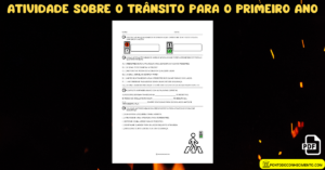 Leia mais sobre o artigo Atividade sobre o Trânsito para o primeiro ano