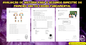 Leia mais sobre o artigo Avaliação de historia para o segundo bimestre do primeiro ano do ensino fundamental