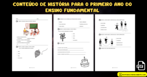 Leia mais sobre o artigo Conteúdo de história para o primeiro ano do ensino fundamental