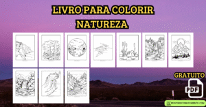 Leia mais sobre o artigo Livro para colorir natureza em PDF