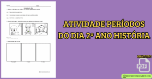 Leia mais sobre o artigo Atividade períodos do dia 2º ano História