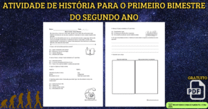 Leia mais sobre o artigo Atividade de história para o primeiro bimestre do segundo ano