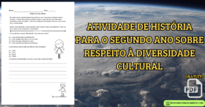 Leia mais sobre o artigo Atividade de história para o segundo ano sobre Respeito à diversidade cultural