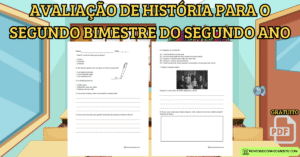 Leia mais sobre o artigo Avaliação de história para o segundo bimestre do segundo ano
