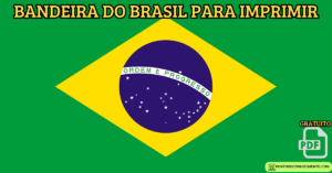 Leia mais sobre o artigo Bandeira do Brasil para imprimir