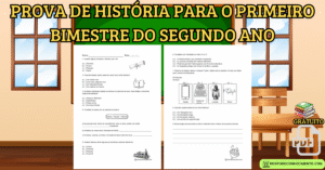 Leia mais sobre o artigo Prova de história para o primeiro bimestre do segundo ano