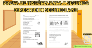 Leia mais sobre o artigo Prova de história para o segundo bimestre do segundo ano