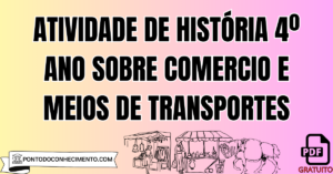 Leia mais sobre o artigo Atividade de História 4º ano sobre comercio e meios de transportes