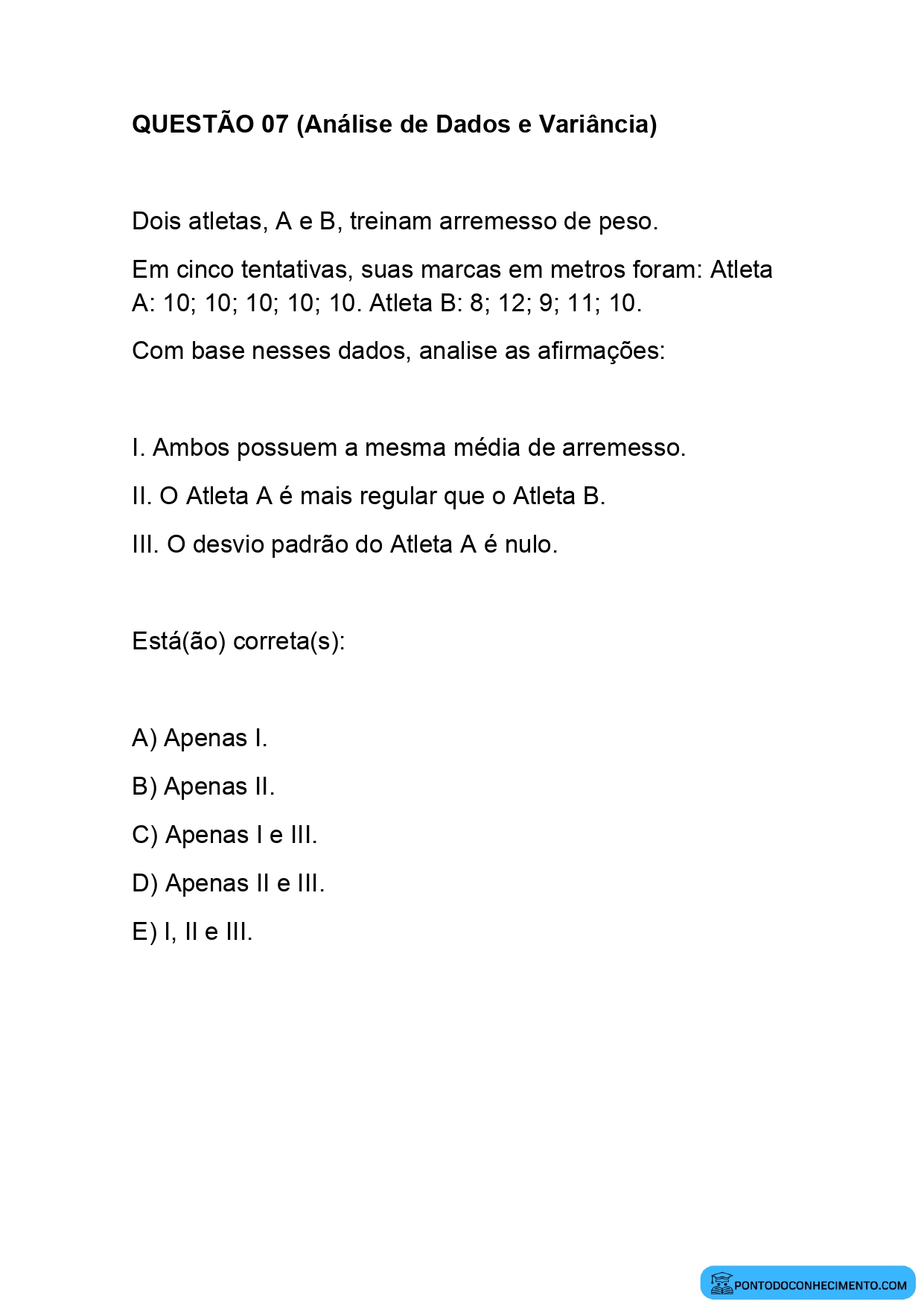 Estatística e Probabilidade para o Enem