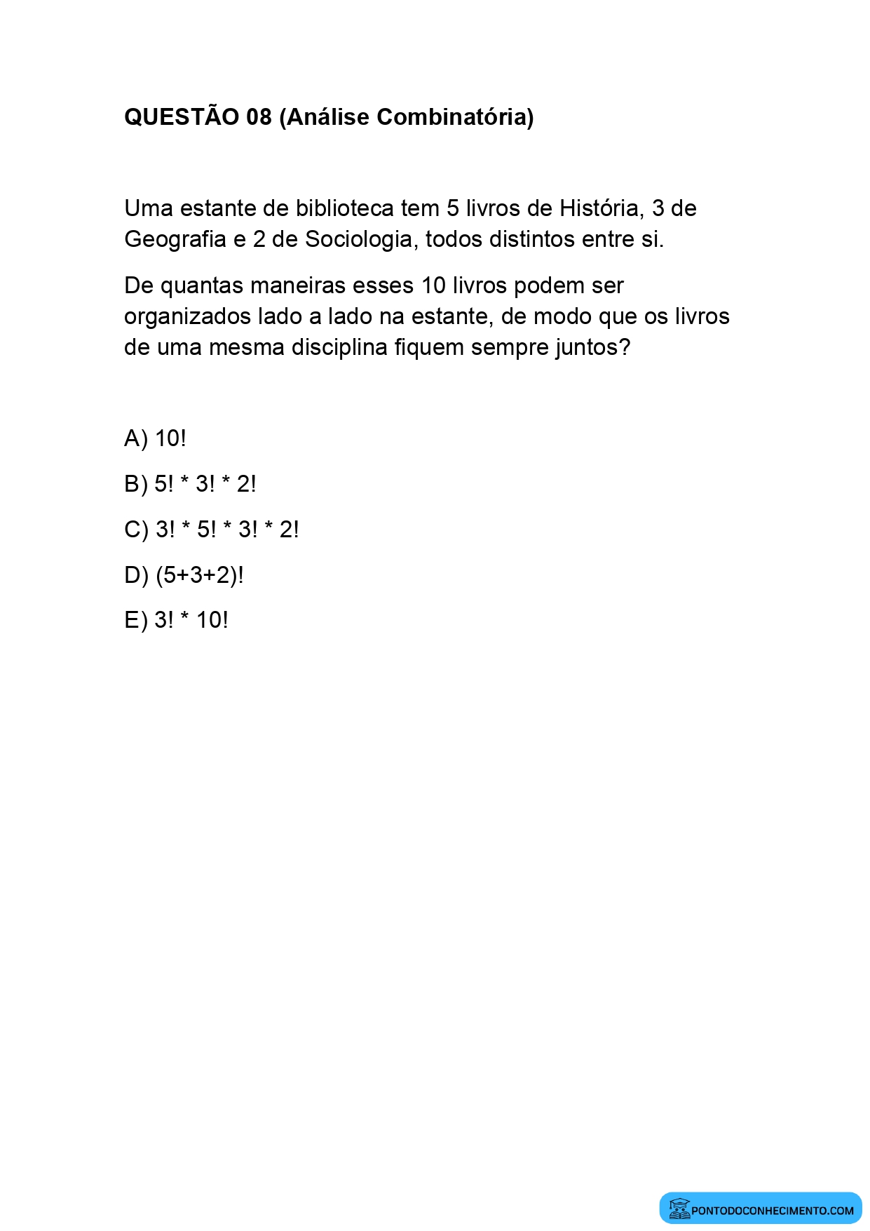 PDF de Estatística e Probabilidade para Enem