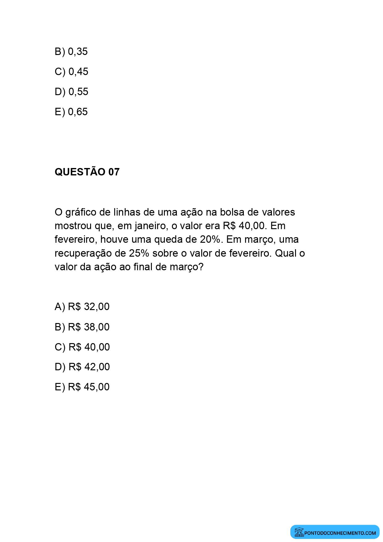 PDF de Leitura e Interpretação de Gráficos e Tabelas para Enem