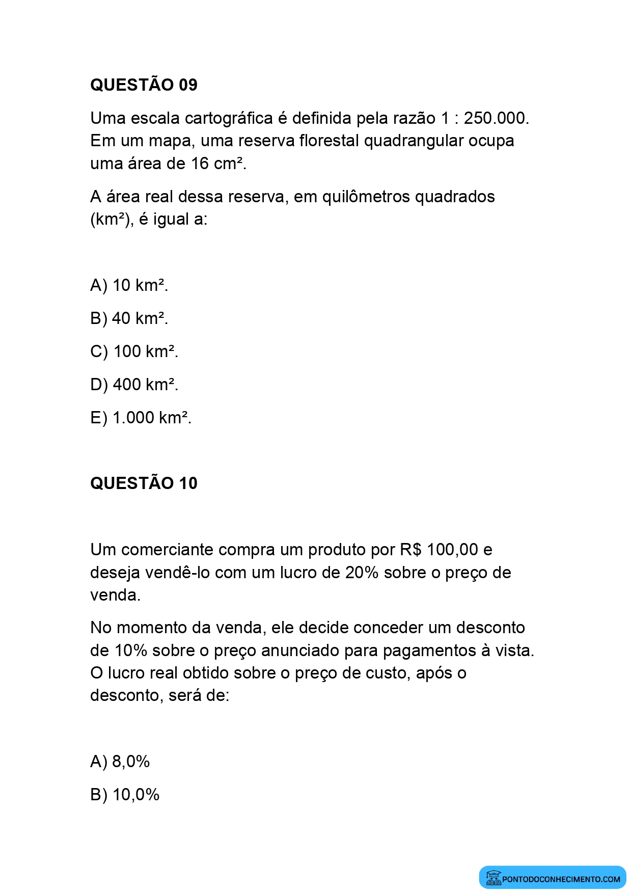 Simulado Enem resolvido Matemática e suas Tecnologias