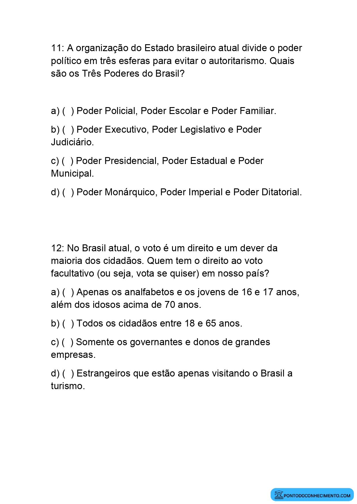 Avaliação de história 5 ano quarto bimestre