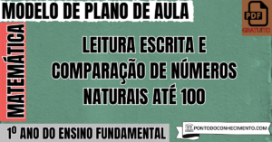 Leia mais sobre o artigo Plano de Aula de Matemática para o 1º Ano do Ensino Fundamental sobre Leitura Escrita e Comparação de Números Naturais até 100